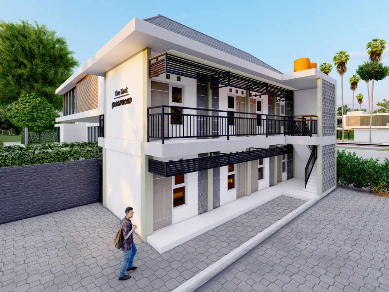 Rumah Kost 2 Lantai di Semarang oleh sahabatpro kontraktor semarang