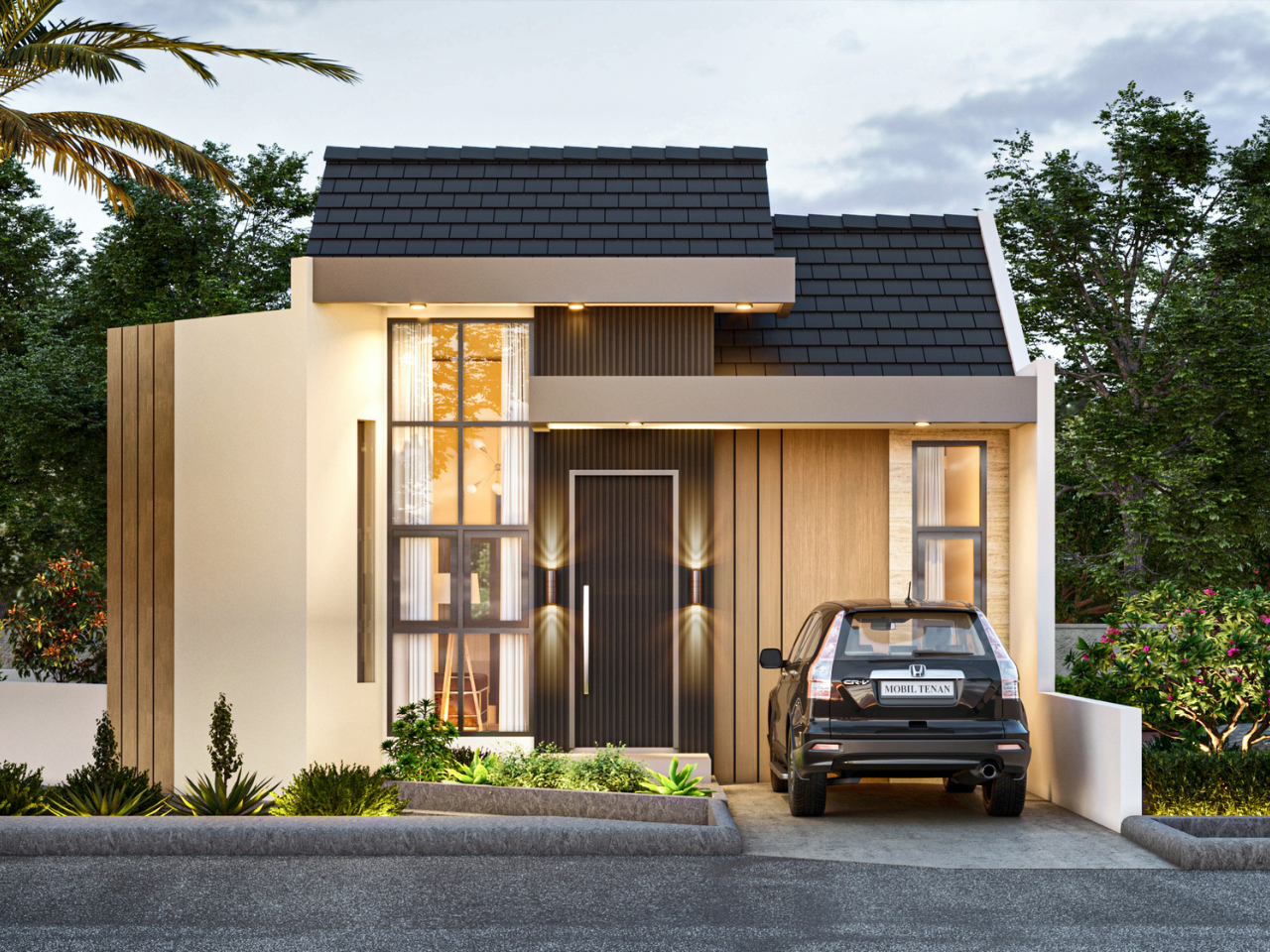 Rumah Minimalis Tipe 60​ oleh sahabatpro kontraktor semarang